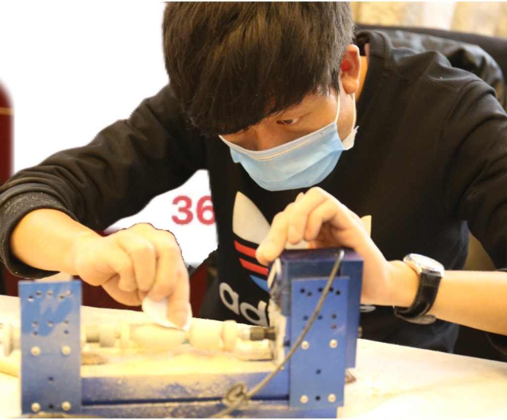 What is a lathe used for